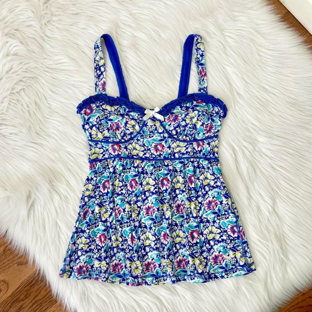 Vintage Y2K babydoll floral top 🌷by Abercrombie & Fitch - Picture 3 of 7